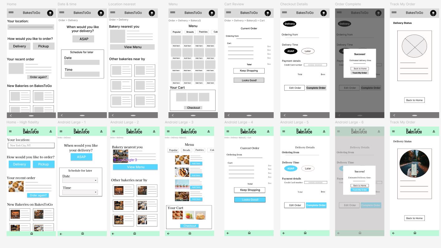 UI/UX Wireframe preview